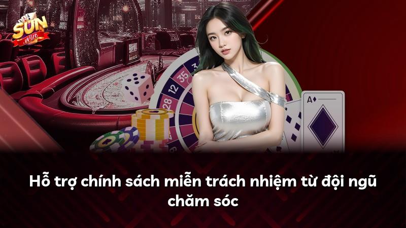 Hỗ trợ chính sách miễn trách nhiệm từ đội ngũ chăm sóc