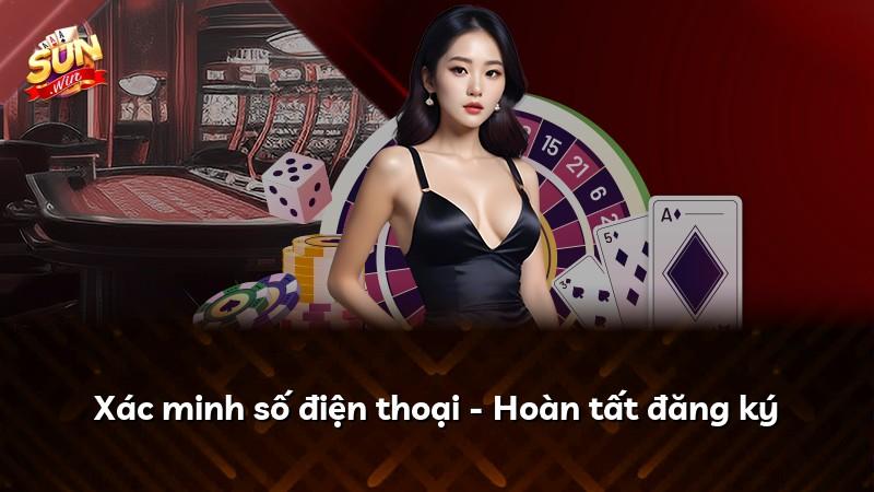 Xác minh số điện thoại - Hoàn tất đăng ký